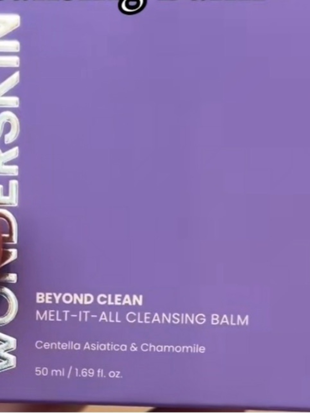 Wonderskin Beyond Clean Melt-It-All Cleansing Balm - Purple